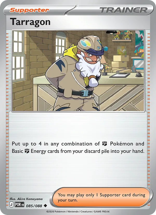 Tarragon — Perfect Order #085 (Pokémon TCG card)