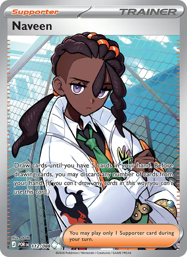 Naveen — Perfect Order #112 (Pokémon TCG card)