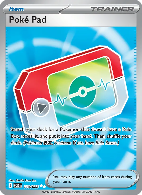Poké Pad — Perfect Order #113 (Pokémon TCG card)