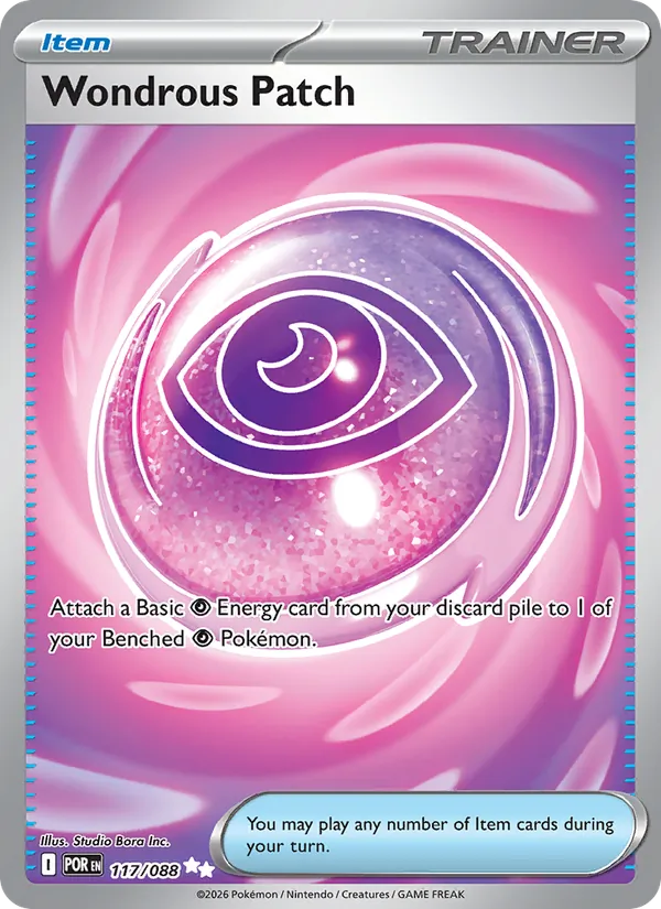 Wondrous Patch — Perfect Order #117 (Pokémon TCG card)