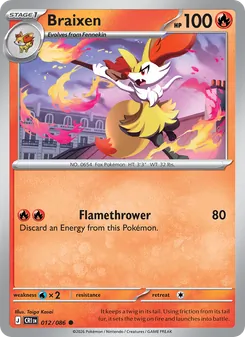 Braixen (Chaos Rising #012)
