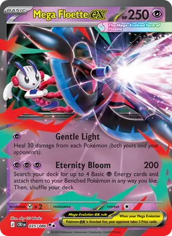 Mega Floette ex (Chaos Rising #035)