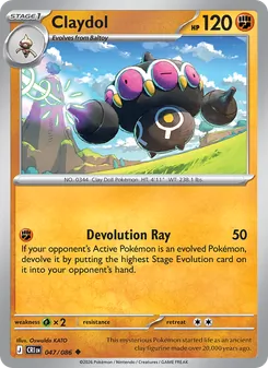 Claydol (Chaos Rising #047)