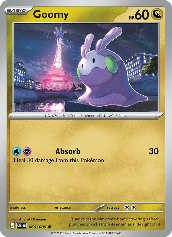 Goomy — Chaos Rising #066 (Pokémon TCG card)