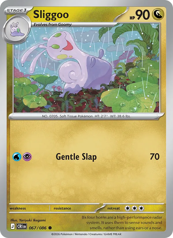 Sliggoo — Chaos Rising #067 (Pokémon TCG card)