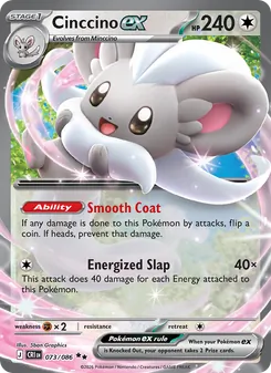 Cinccino ex (Chaos Rising #073)
