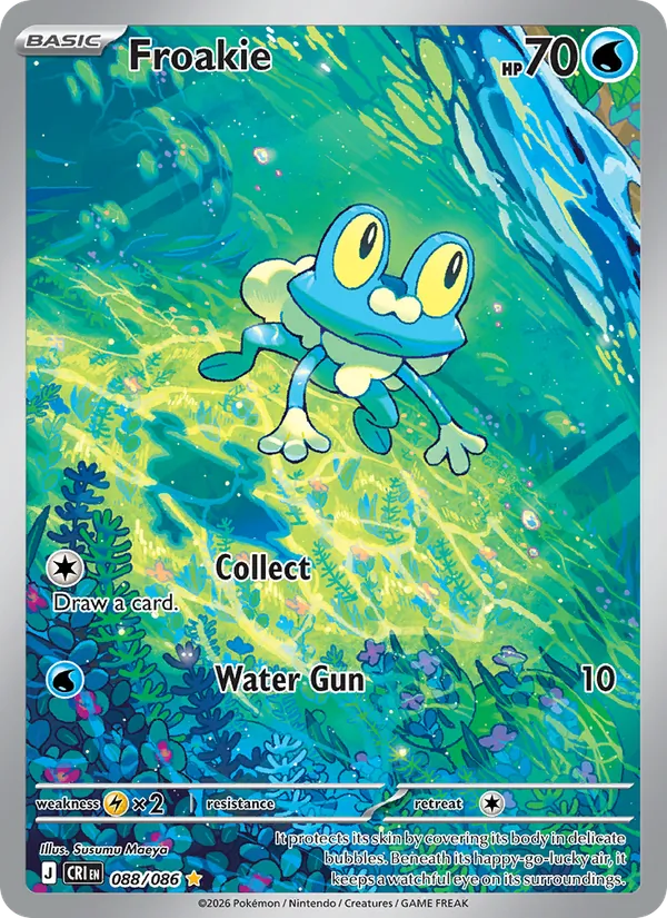 Froakie — Chaos Rising #088 (Pokémon TCG card)