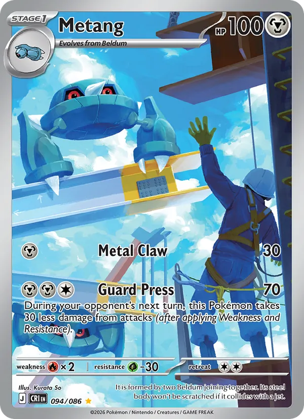 Metang — Chaos Rising #094 (Pokémon TCG card)
