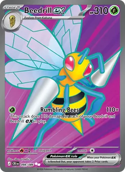 Beedrill ex (Chaos Rising #098)