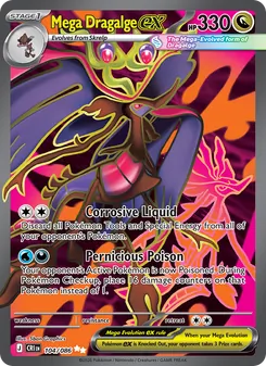 Mega Dragalge ex (Chaos Rising #104)