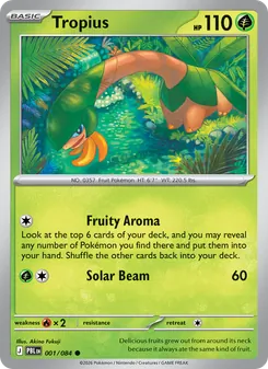 Tropius (Pitch Black #001)