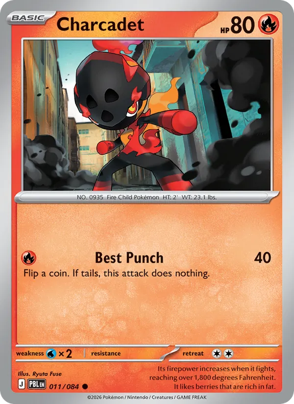 Charcadet — Pitch Black #011 (Pokémon TCG card)