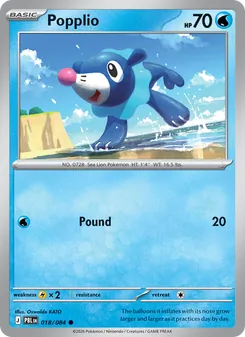 Popplio (Pitch Black #018)