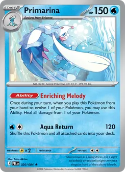 Primarina (Pitch Black #020)