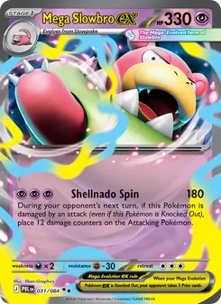 Mega Slowbro ex (Pitch Black #031)