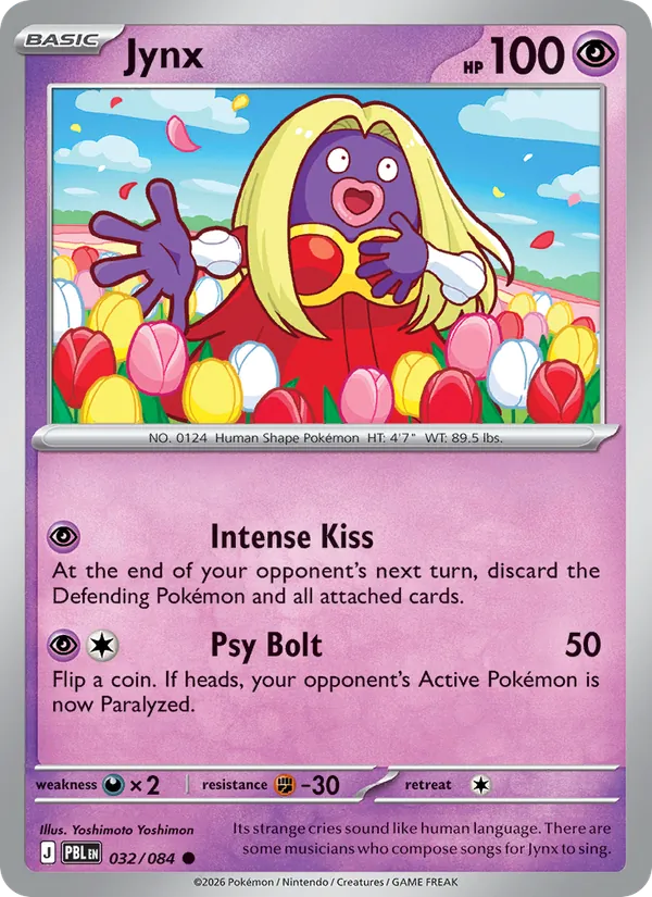 Jynx — Pitch Black #032 (Pokémon TCG card)