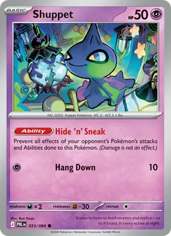 Shuppet (Pitch Black #033)