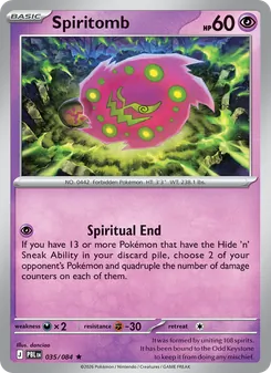 Spiritomb (Pitch Black #035)