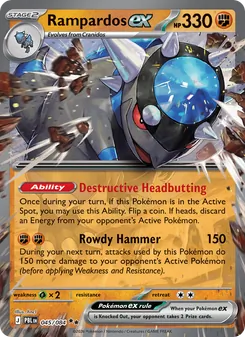 Rampardos ex (Pitch Black #045)