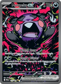Morpeko ex (Pitch Black #117)