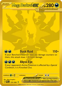 Mega Darkrai ex (Pitch Black #120)