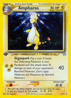 Ampharos (Neo Genesis #1)