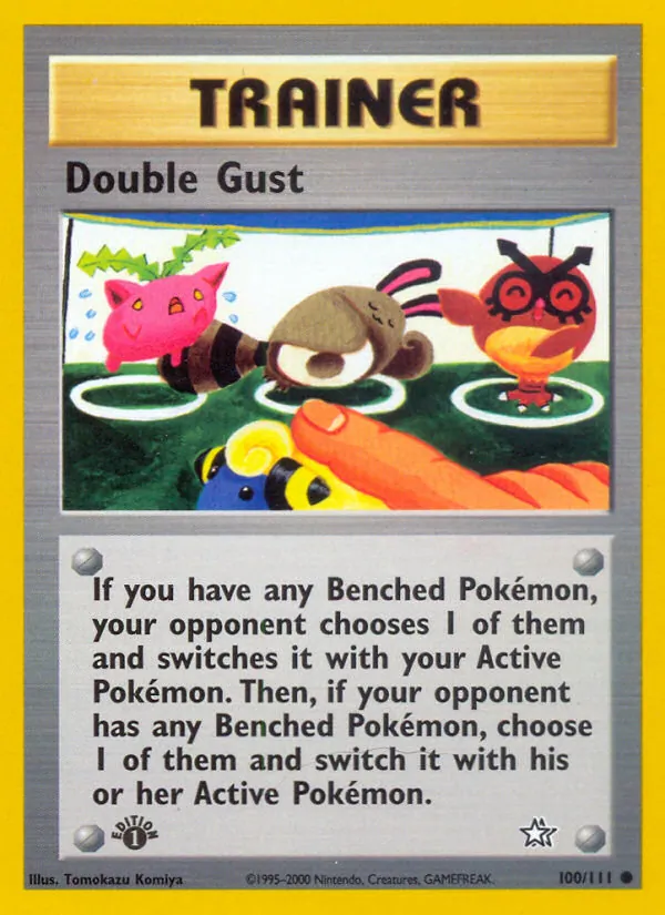Double Gust — Neo Genesis #100 (Pokémon TCG card)