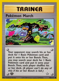 Pokémon March (Neo Genesis #102)
