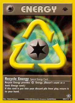 Recycle Energy (Neo Genesis #105)
