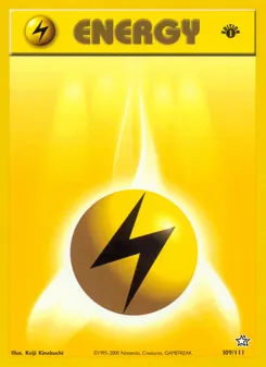 Lightning Energy (Neo Genesis #109)