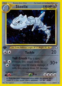 Steelix (Neo Genesis #15)