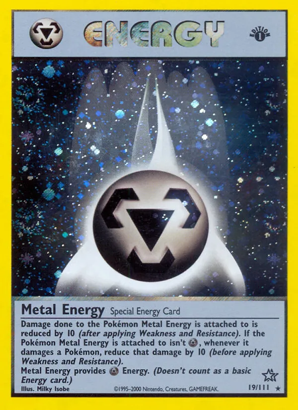 Metal Energy — Neo Genesis #19 (Pokémon TCG card)
