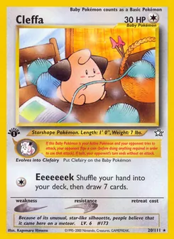 Cleffa (Neo Genesis #20)