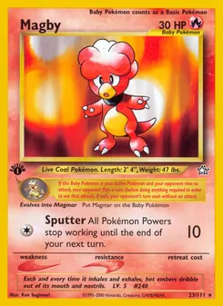 Magby (Neo Genesis #23)