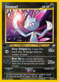 Sneasel (Neo Genesis #25)