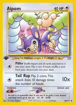 Aipom (Neo Genesis #26)