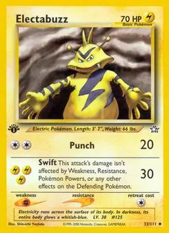 Electabuzz (Neo Genesis #33)