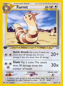 Furret (Neo Genesis #35)