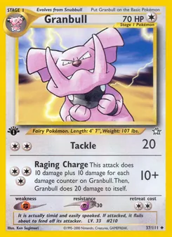Granbull (Neo Genesis #37)