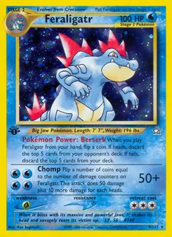 Feraligatr (Neo Genesis #4)