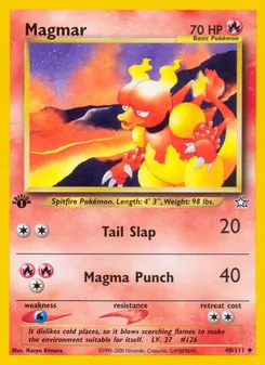 Magmar (Neo Genesis #40)
