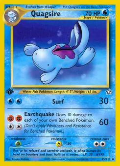 Quagsire (Neo Genesis #45)