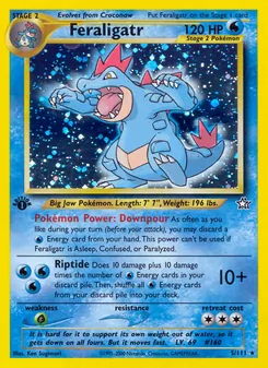 Feraligatr (Neo Genesis #5)