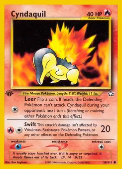 Cyndaquil (Neo Genesis #56)