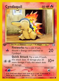 Cyndaquil (Neo Genesis #57)