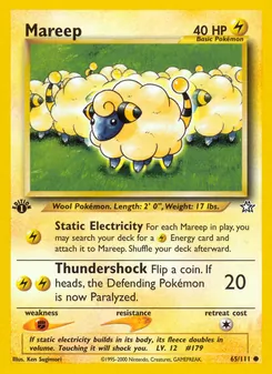 Mareep (Neo Genesis #65)