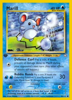 Marill (Neo Genesis #66)