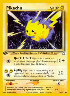 Pikachu (Neo Genesis #70)