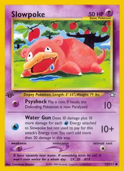 Slowpoke (Neo Genesis #73)