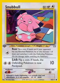 Snubbull (Neo Genesis #74)